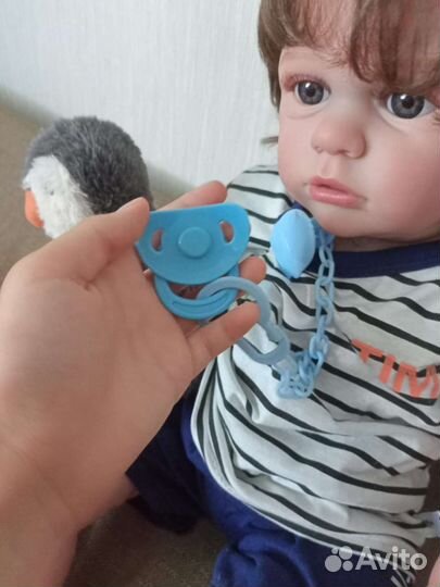 Кукла Реборн мальчик 60 см