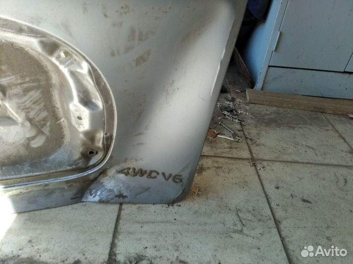 Багажник крышка хюндай санта фе