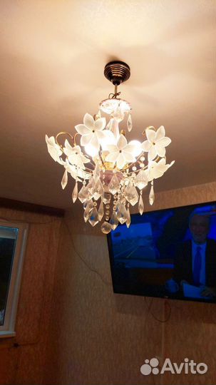 Люстра хрустальная
