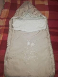 Конверт тёплый из овечьей шерсти