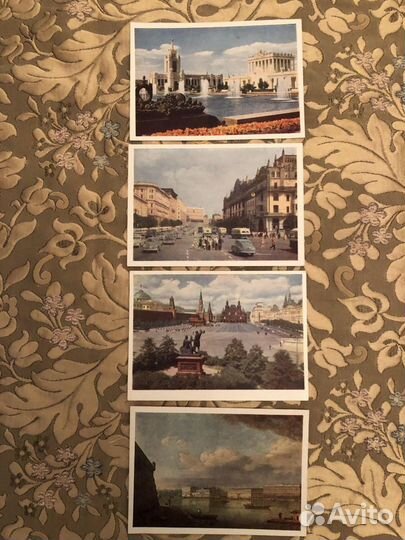 Открытки СССР чистые