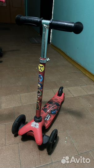 Самокат детский трехколесный бу