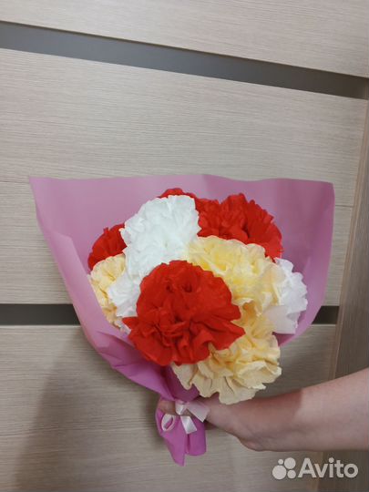 Букет цветов своими руками