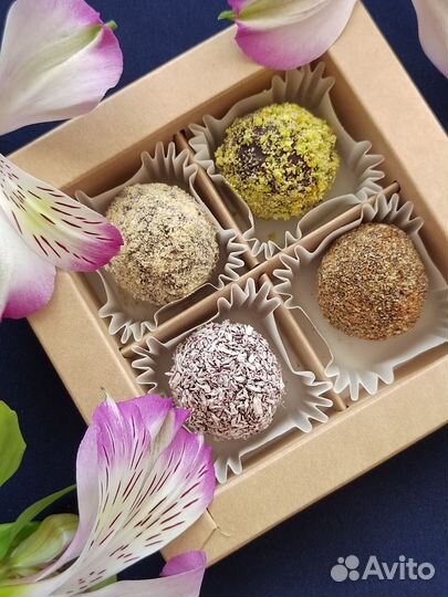 Трюфели и шоколад ремесленный ручной работы