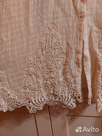 Платье женское zara 48 молочного цвета