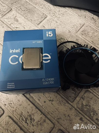 Процессор i5 12400f Box на гарантии