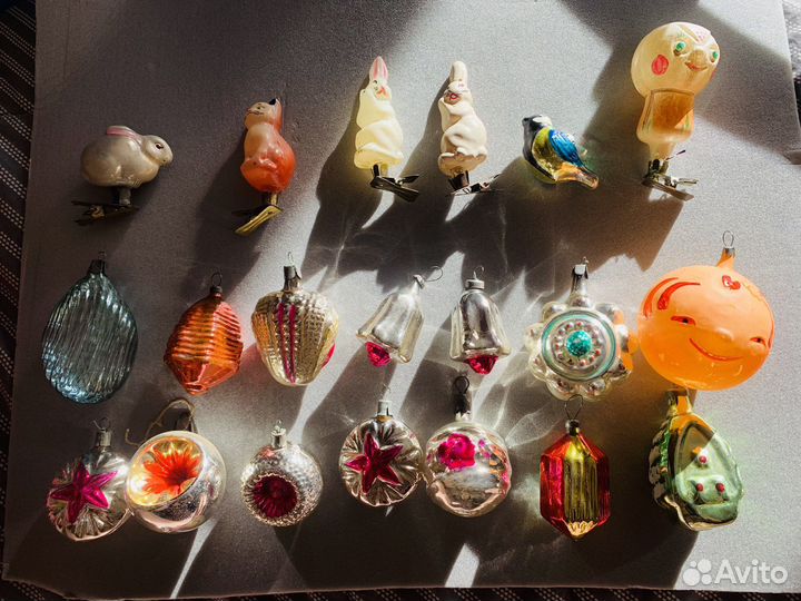 Елочные игрушки СССР