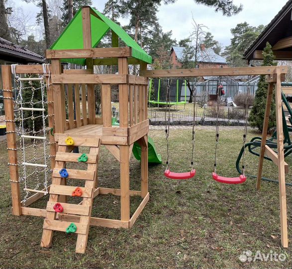 Деревянная Детская площадка Babygarden Play 10