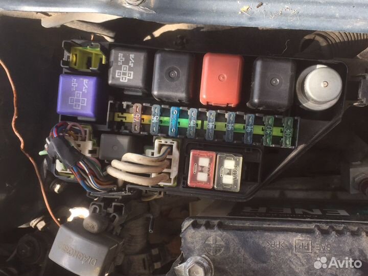 Блок предохранителей toyota corolla el41