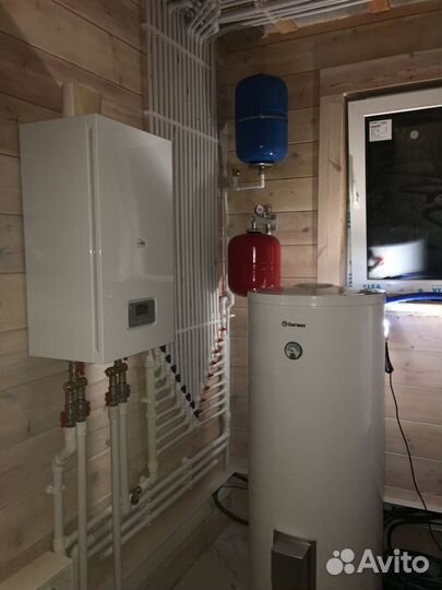 Монтаж отопление водоснабжение частных домов