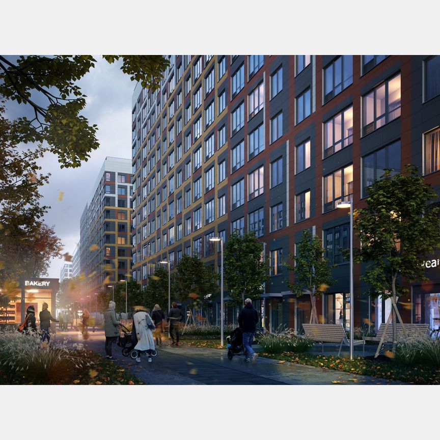 1-к. квартира, 39,8 м², 3/12 эт.