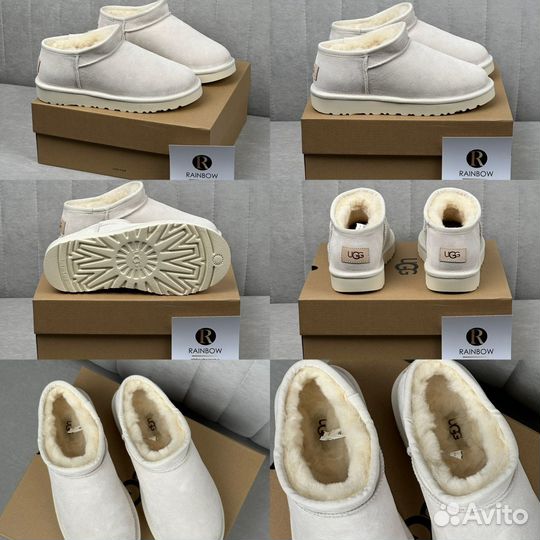 Слипоны Ugg Ultra Mini Tasman + 8 расцветок