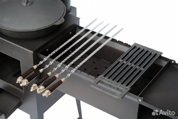 Казан-мангал Сибирь + труба в подарок