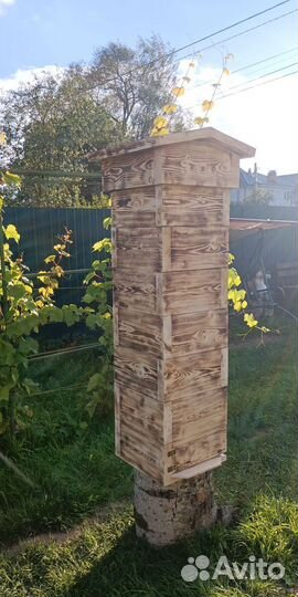 Улий для пчел узко высокий по типу варрэ