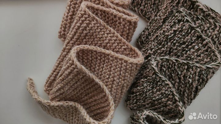 Вязаный шарф/косынка