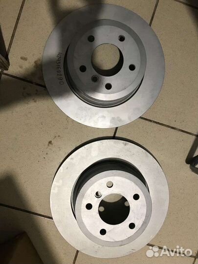 Задние тормозные диски BMW5 E60