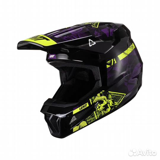 New Шлем Leatt Moto 2.5 Helmet UV 2024 Violet