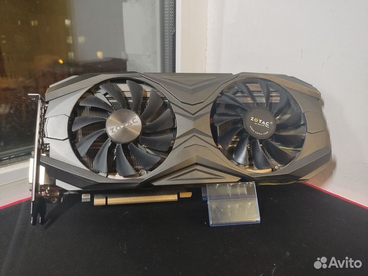 С нюансом GTX 1080 ti Zotac AMP Edition