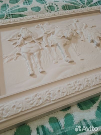 Большая 3D картина из гипса для раскраски