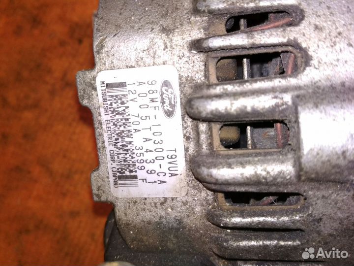 Генератор Форд фиеста Ford Fiesta Мазда 121