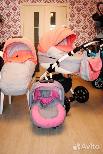 Коляска Adamex Gloria 3 в 1