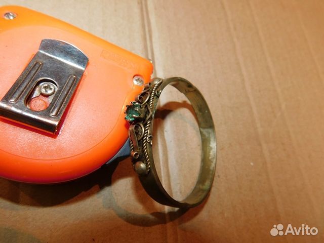 Антикварный, красивый браслет с камнем период Росс