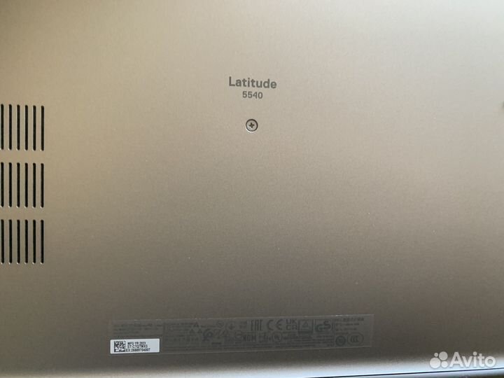 Ноутбук dell latitude 5540