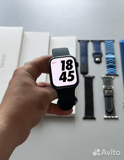 Apple Watch 7 45mm (полный комплект)