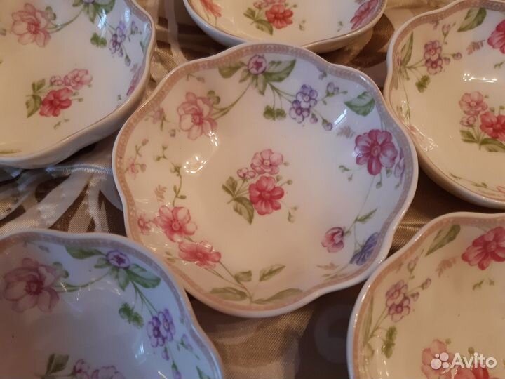 Креманки из фарфора новые в упаковке