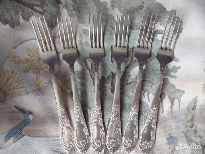 Набор столовых приборов мельхиор СССР зиш Классик