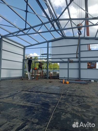 Строительство ангаров, навесов, складов