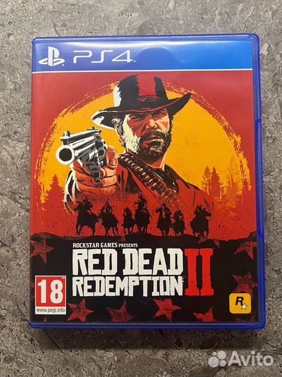 Red dead redemption 2 rdr ps4 диск новый
