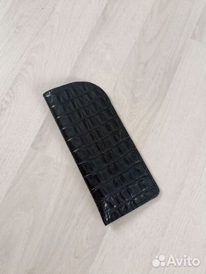 Чехол для очков кожаный