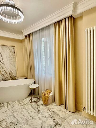 Пошив штор. Римские, прямые, блэкаут