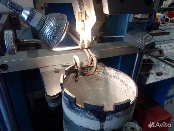 Восстановление алмазных коронок