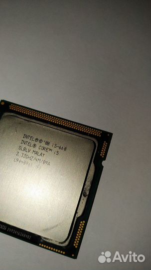Процессор Intel Core i5 660, 3,3GHz,3.3GHz