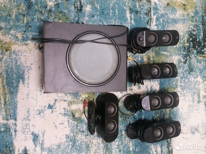 Колонки logitech x-530 5.1