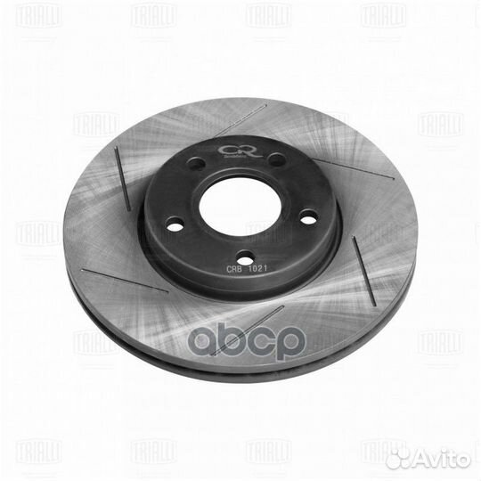 Диск торм. HighCarbon с тех.выт. перед. прав. д