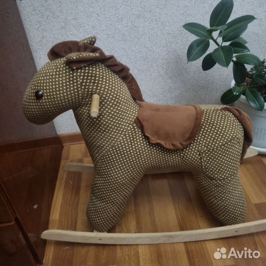 Детская каталка качалка лошадь