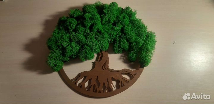 Панно Дерево жизни из мха