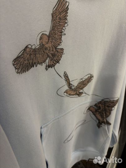 Худи с принтом оверсайз Off Street