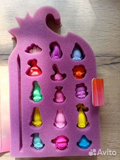 Домик-пенал Тролли (ластики). Ограниченная серия