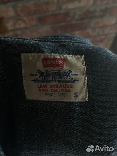 Джинсовая рубашка levis