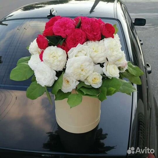 Цветы розы букет