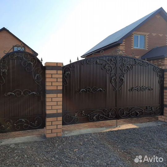 Металлические двери ворота