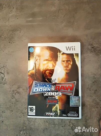 Smackdown vs raw 2009 Nintendo wii, PAL