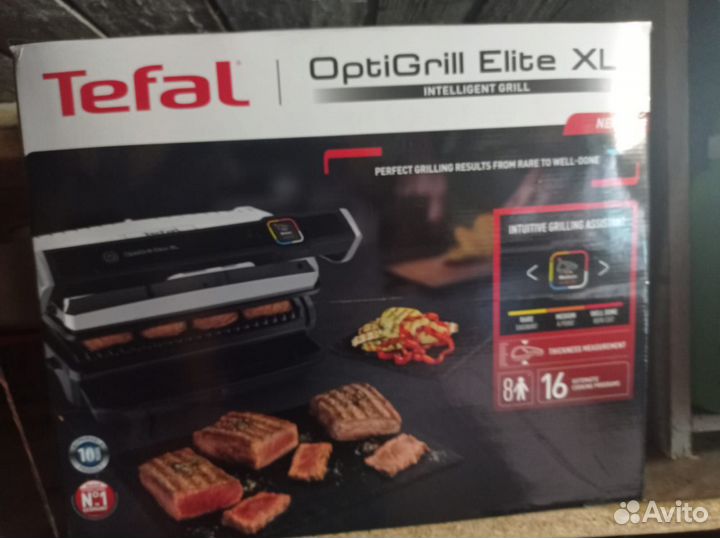 Электрогриль tefal