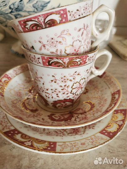 Антикварные кофейные пары, 19 век