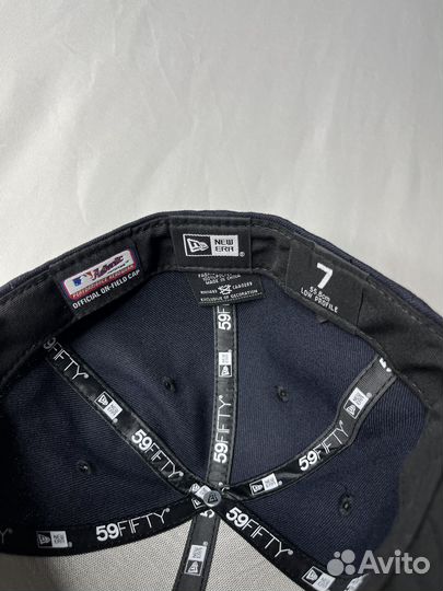 Бейсболка new era 59 fifty low Нью Йорк янкис