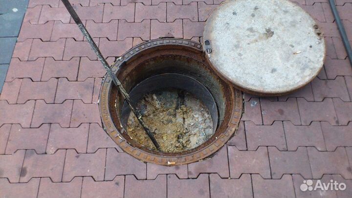 Устранение засоров труб Прочистка канализации 24/7